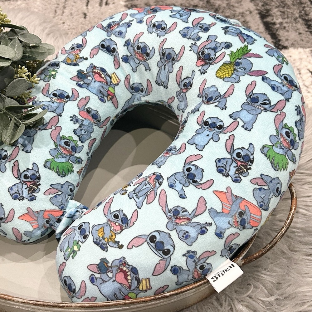 Disney Lilo & Stitch Neck Pillow Made With Memory Foam Super Soft